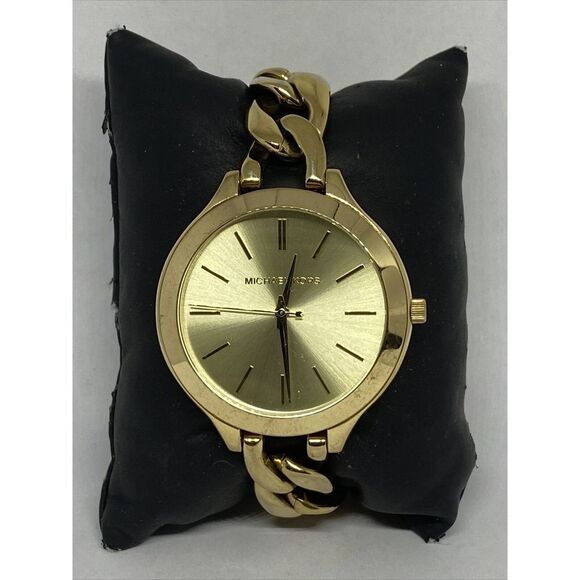 Michael Kors Runway MK3222 Womens Stainless Steel Analog Dial Quartz Watch MP783 - Picture 3 of 9